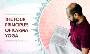 die vier Prinzipien des Karma Yoga