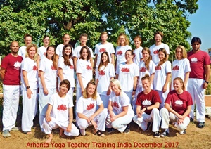 Yoga YTT Indien Dezember 2017