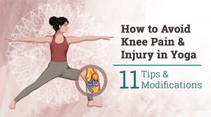 Yoga bei Knieschmerzen Verletzung