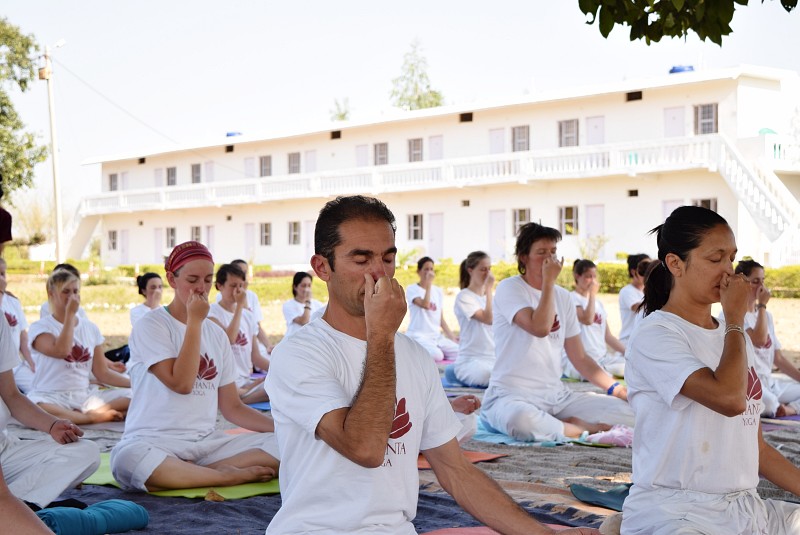 Hatha Yoga Ashram Schule Indien